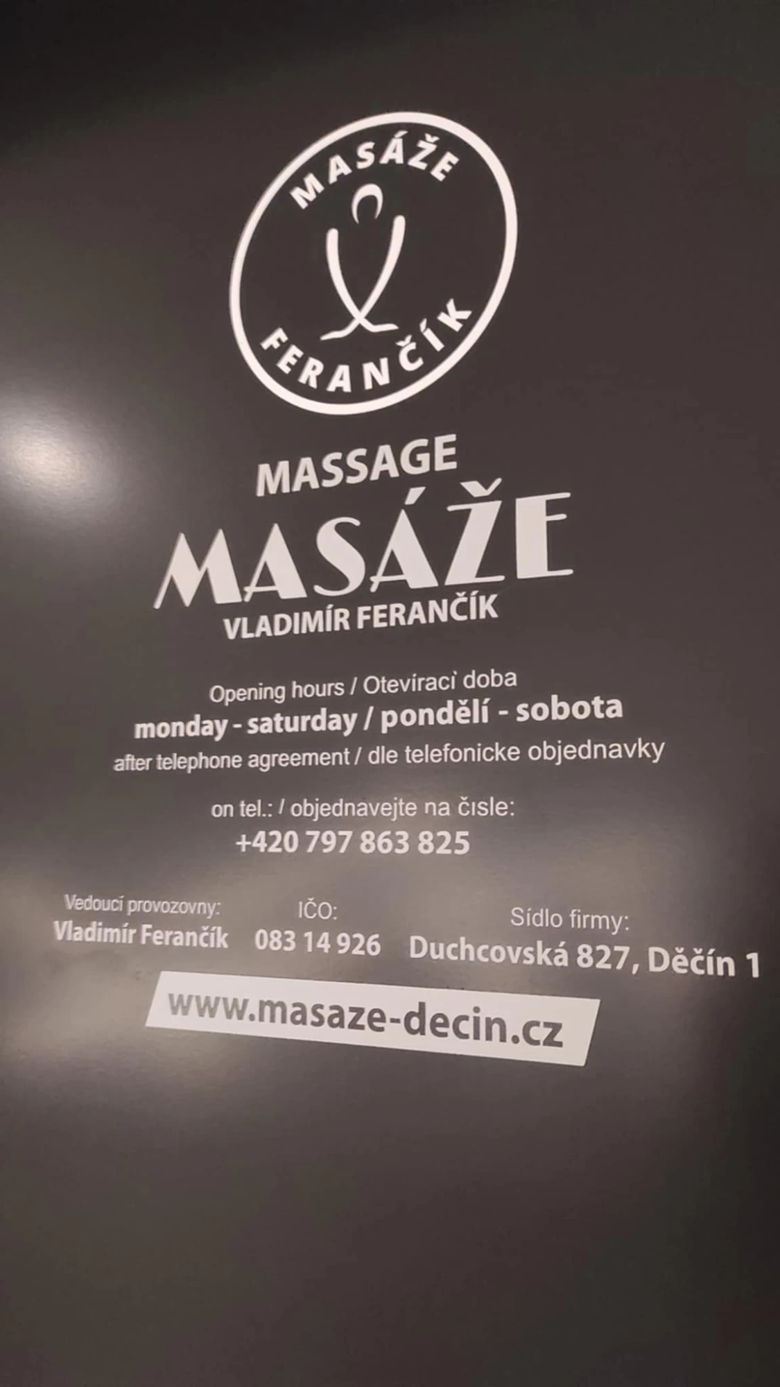 Masáže Vladimír Ferančík - obrázek 6