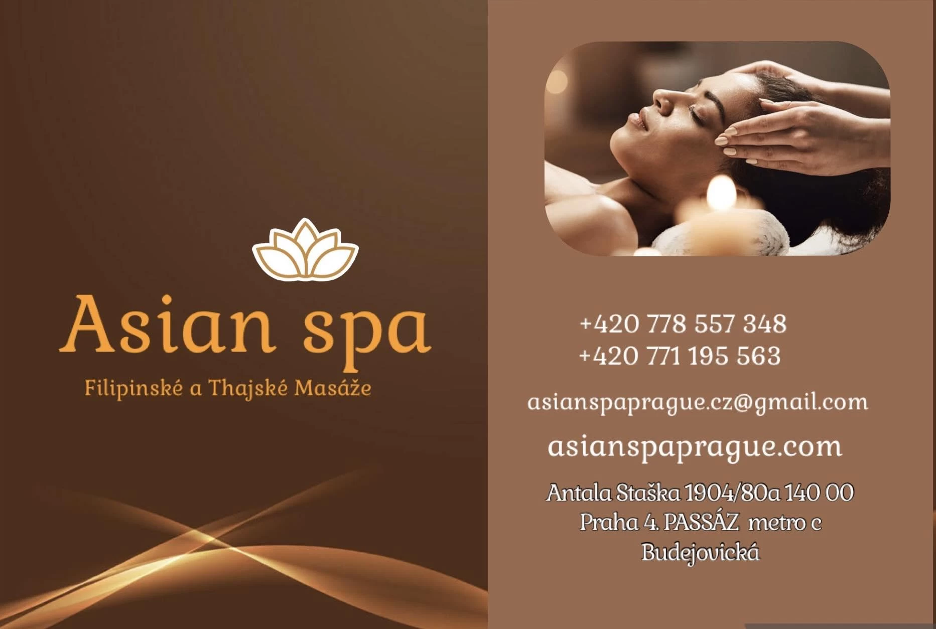 Asian Spa prague - Filipínské a Thajské Masáže - obrázek 3