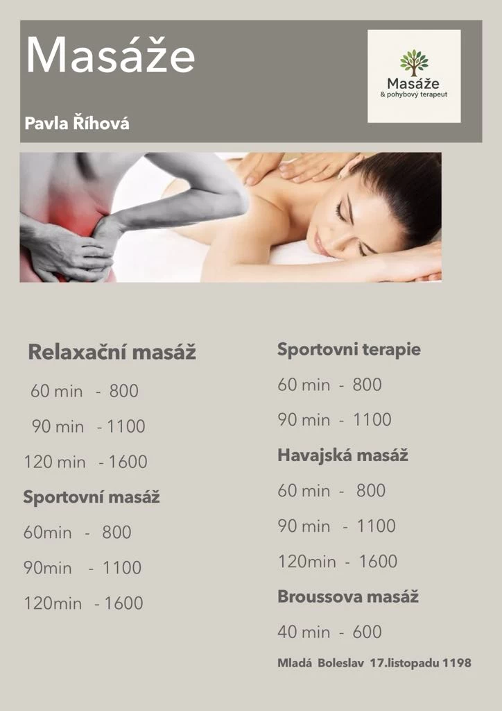 Masáže Pavla Říhová - obrázek 3