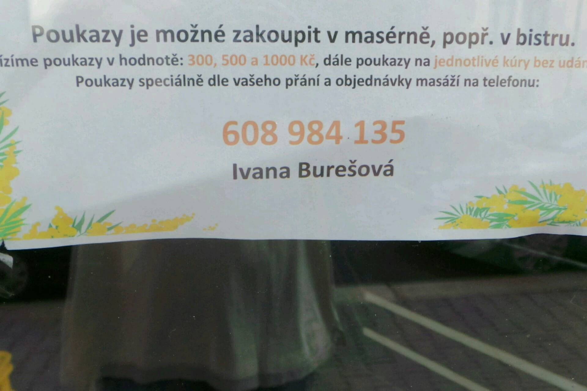 Masáže Ivana Burešová - obrázek 2