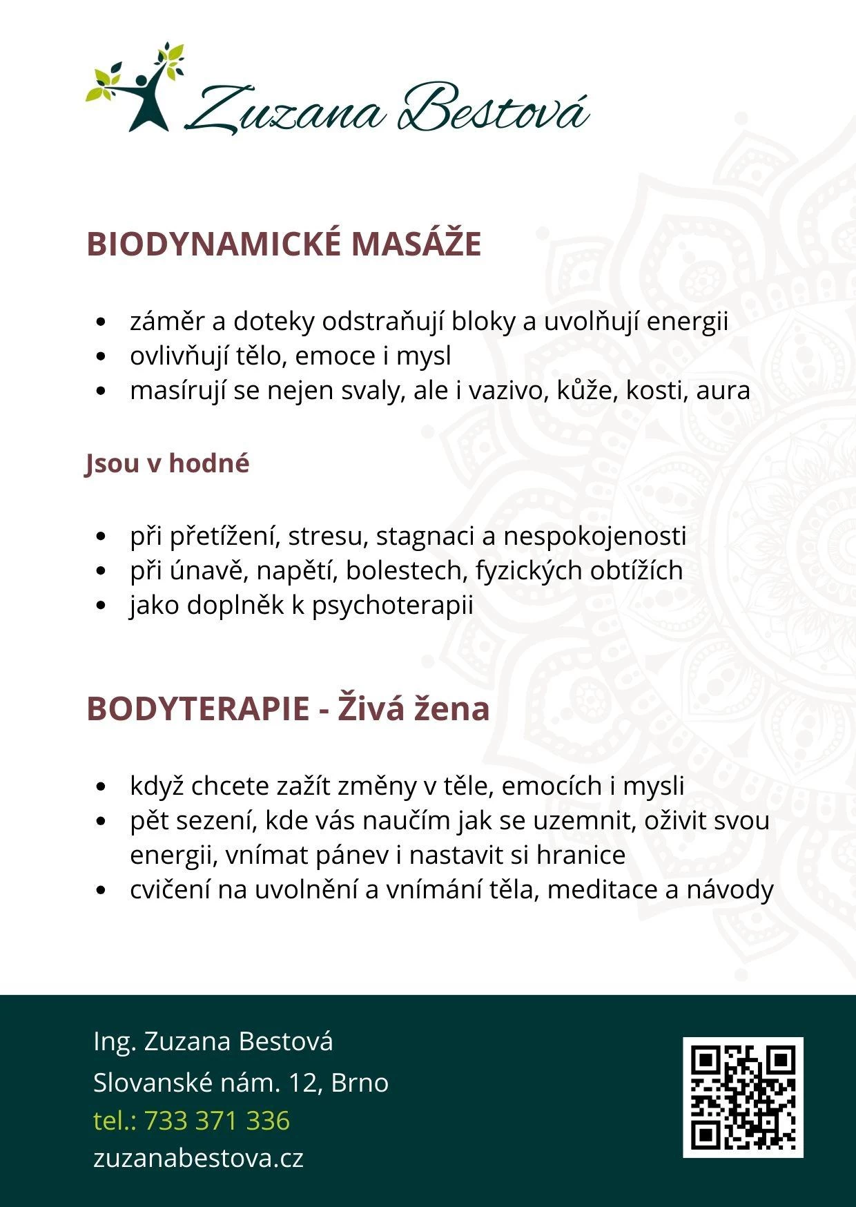 Zuzana Bestová - bodyterapie - obrázek 4